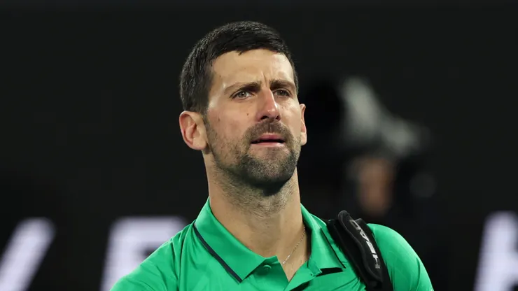 Novak Djokovic of Serbia.