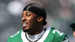 Breece Hall running back of the New York Jets