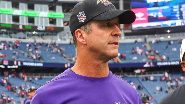 Head coach John Harbaugh.