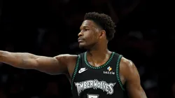Anthony Edwards #5 of the Minnesota Timberwolves.