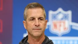 John Harbaugh head coach of the New York Giants