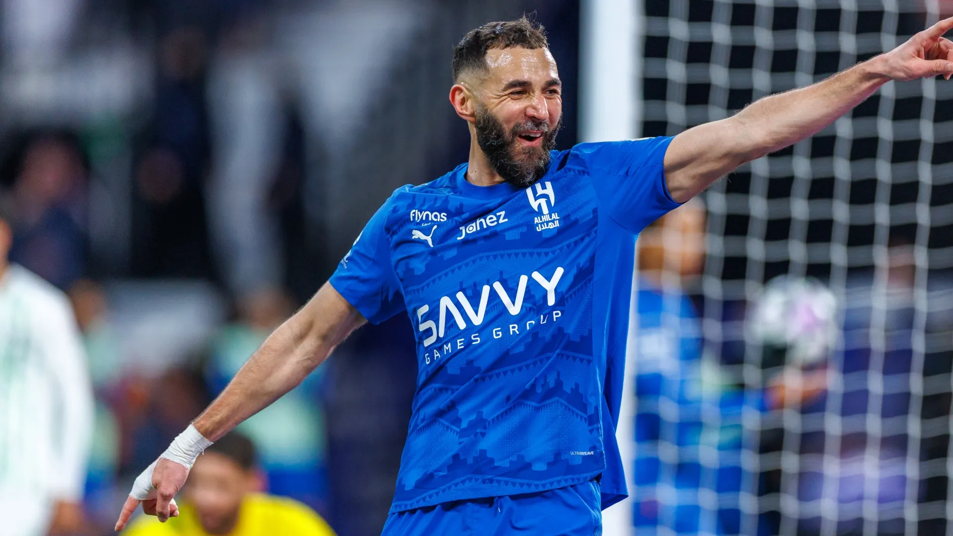 Karim Benzema of team Al Hilal – Abdullah Ahmed/Getty Images