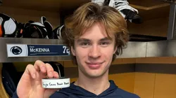 Gavin McKenna is a top prospect in the 2026 NHL Draft.