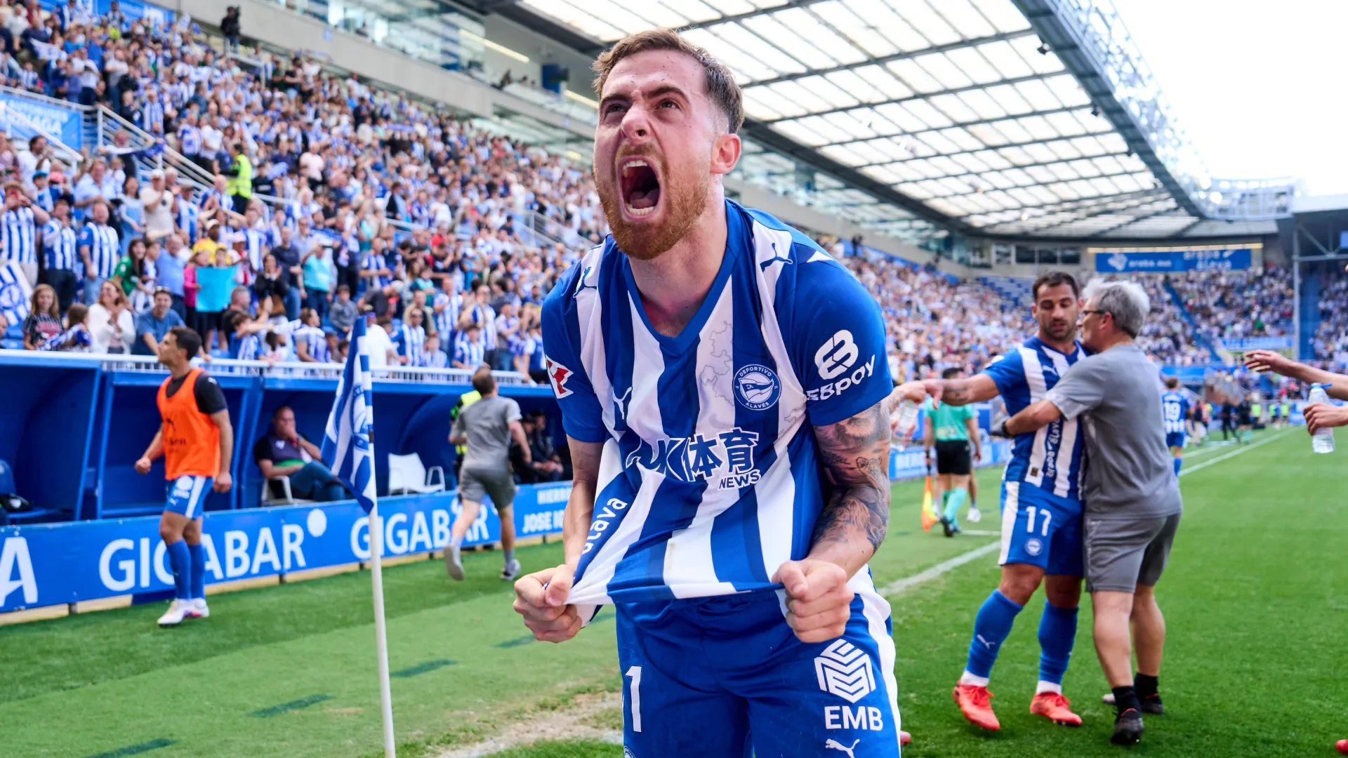 Toni Martinez of Deportivo Alaves – Juan Manuel Serrano Arce/Getty Images