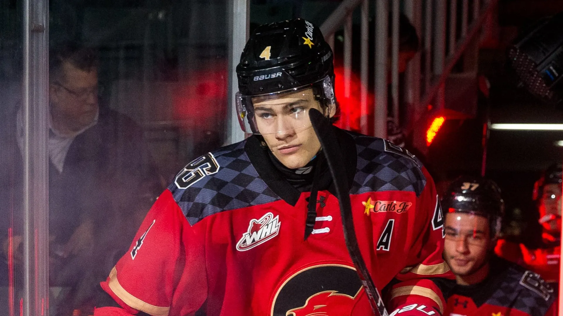 Carson Carels of the Prince George Cougars.