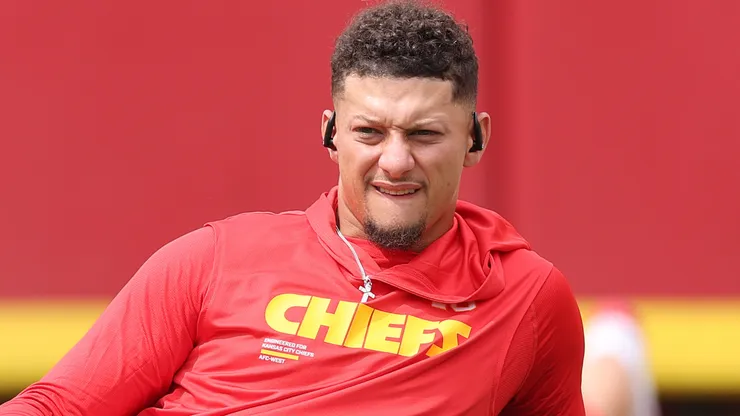 Patrick Mahomes #15 of the Kansas City Chiefs.