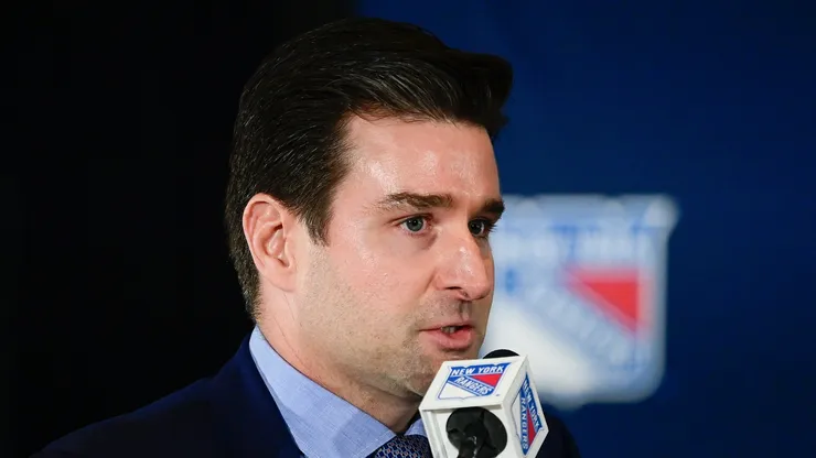 Chris Drury, president and general manager of New York Rangers.
