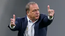 Dick Advocaat during a Iran match.