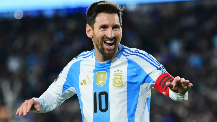 Lionel Messi during the South American FIFA World Cup 2026 Qualifier match