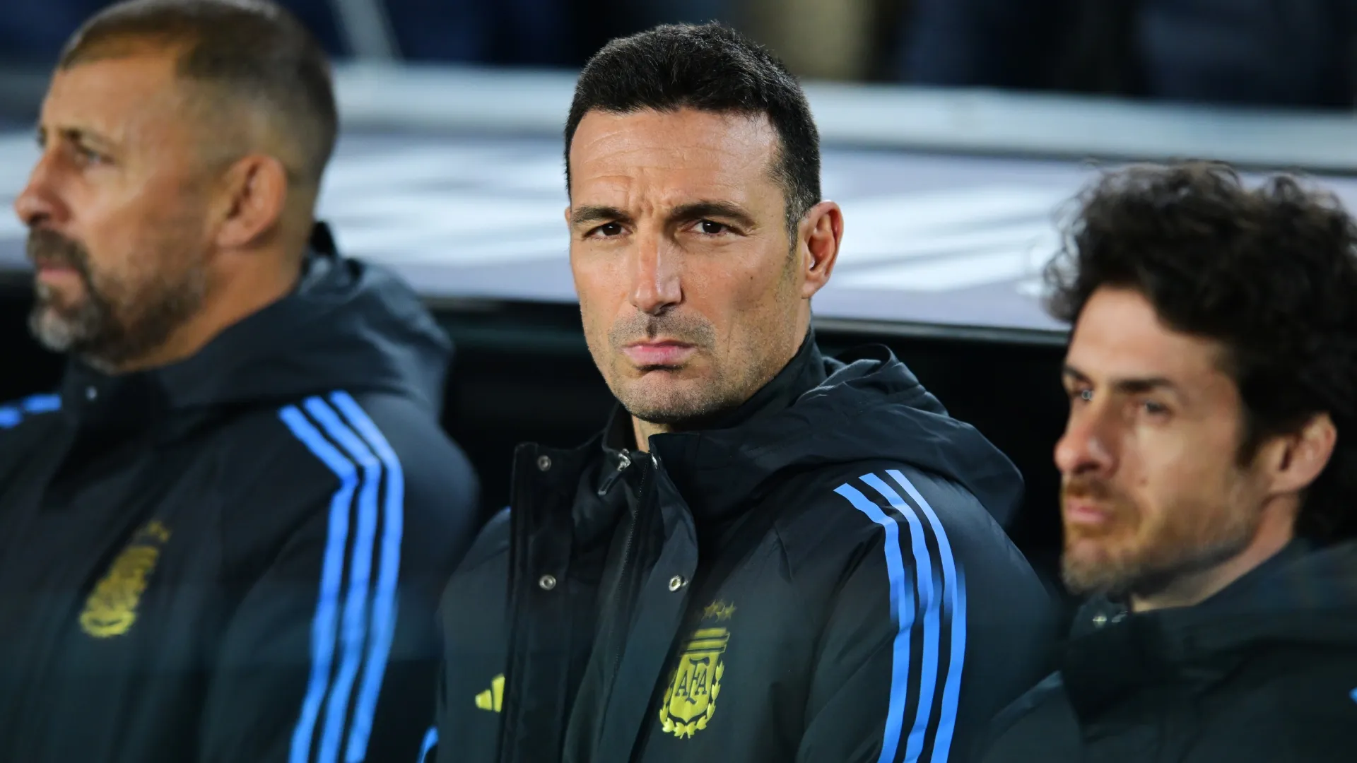 Lionel Scaloni head coach of Argentina.