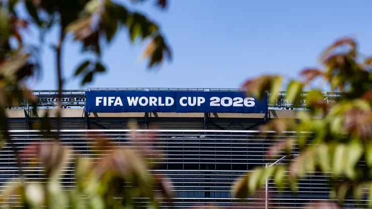 A general view of MetLife Stadium ahead of the 2026 World Cup
