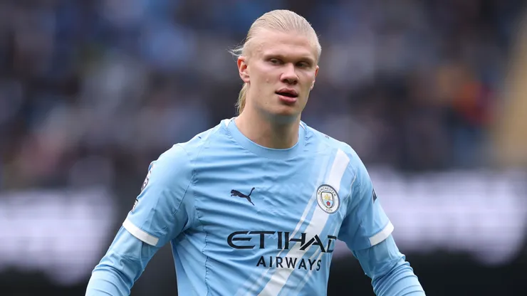 Erling Haaland of Manchester City.