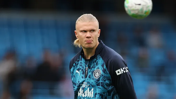 Erling Haaland of Manchester City.