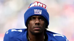 Malik Nabers at MetLife Stadium in East Rutherford, New Jersey.