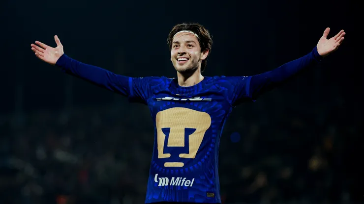Jordan Carrillo of Pumas UNAM during the Torneo Clausura 2026 Liga MX