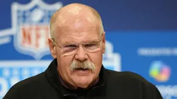 Andy Reid head coach of the Kansas City Chiefs
