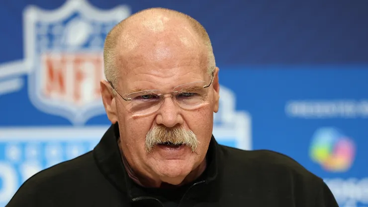 Andy Reid head coach of the Kansas City Chiefs