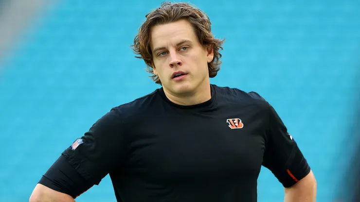 Joe Burrow #9 of the Cincinnati Bengals