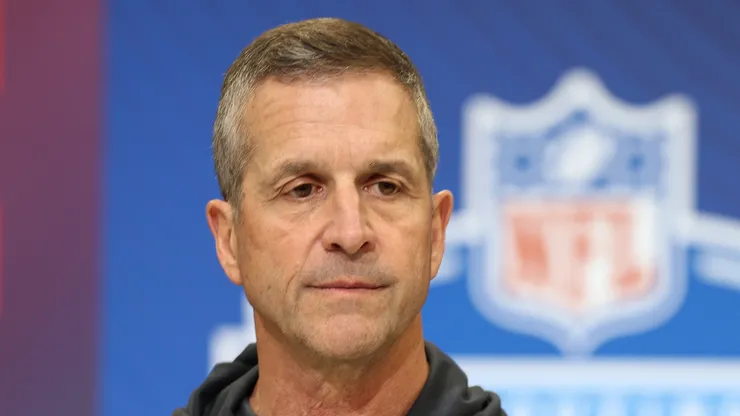 John Harbaugh head coach of the New York Giants