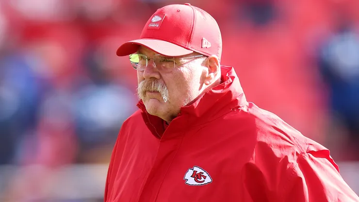Head coach Andy Reid of the Kansas City Chiefs