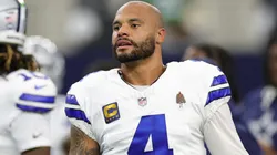 Dak Prescott #4 of the Dallas Cowboys