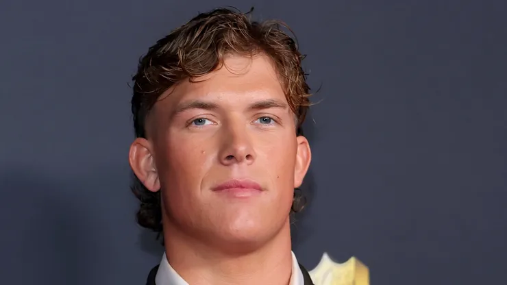 Jaxson Dart quarterback of the New York Giants