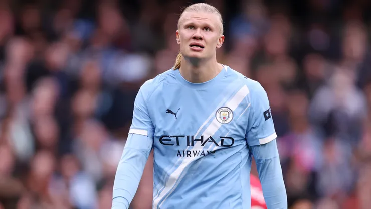Erling Haaland of Manchester City