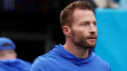 Head coach Sean McVay of the Los Angeles Rams