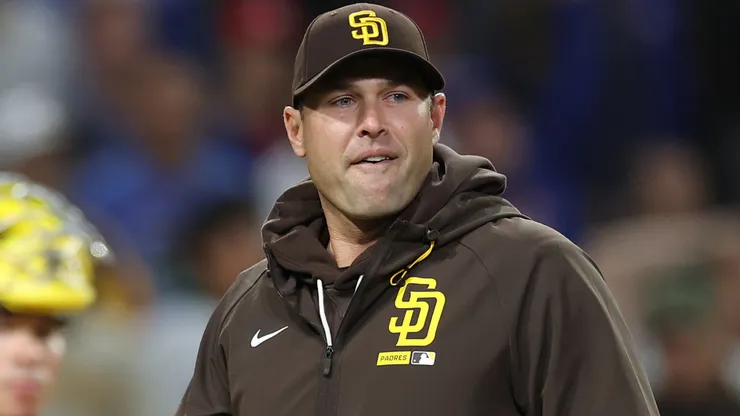 Craig Stammen of the Padres looks on during a game.