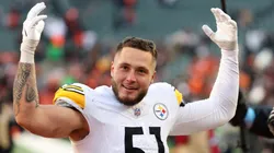 Nick Herbig linebacker of the Pittsburgh Steelers