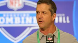 Head coach John Harbaugh.