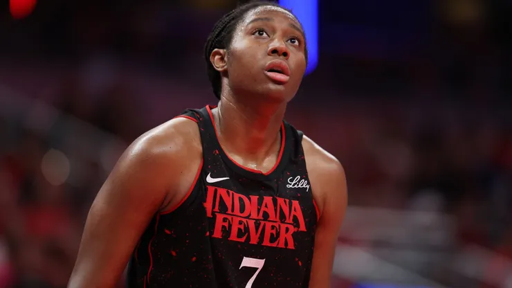 Aliyah Boston #7 of the Indiana Fever.