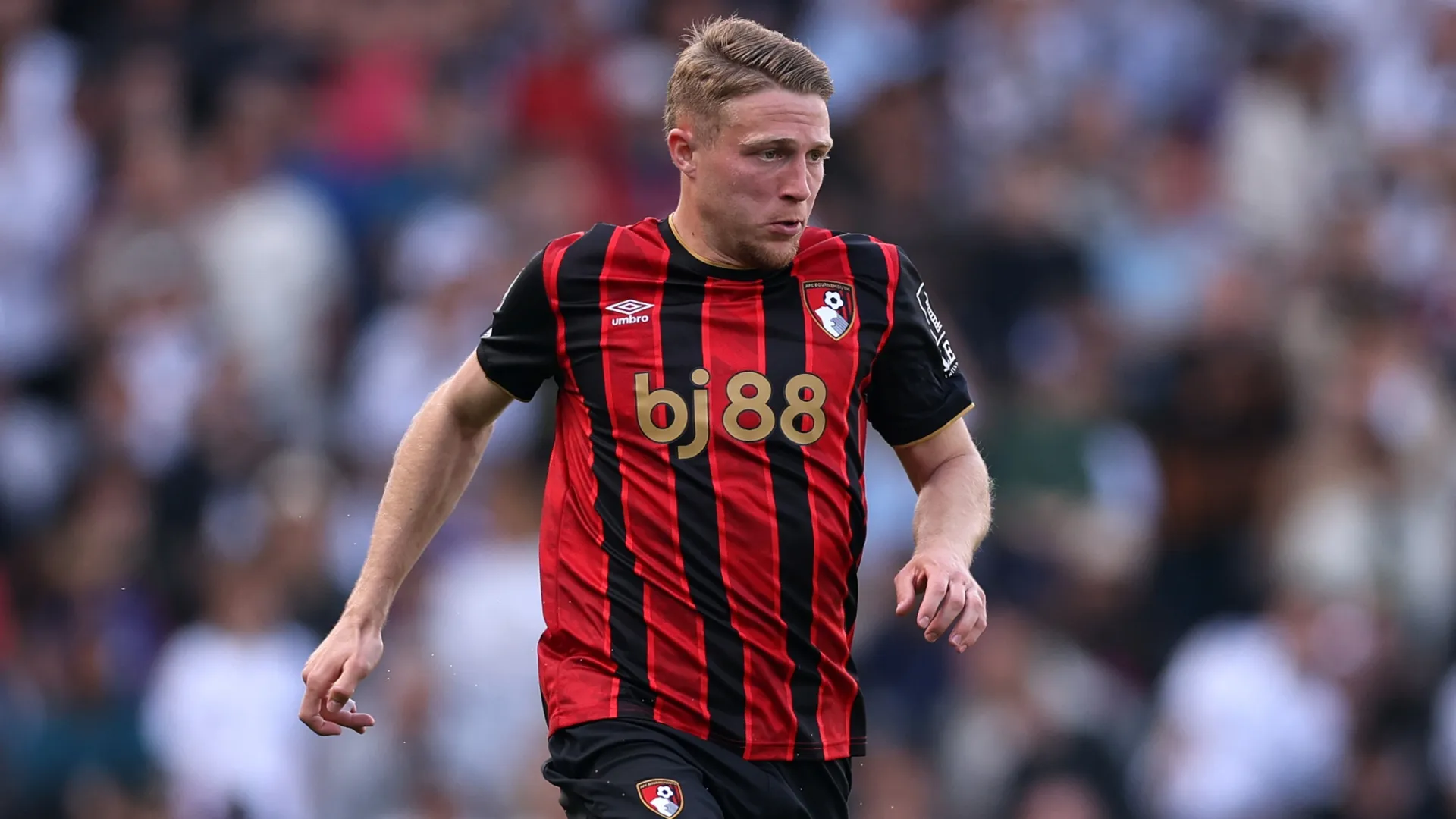 Adrien Truffert of AFC Bournemouth – Ryan Pierse/Getty Images
