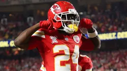 Brashard Smith #24 of the Kansas City Chiefs