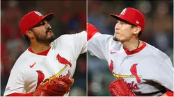 JoJo Romero and Riley O'Brien of St. Louis Cardinals.