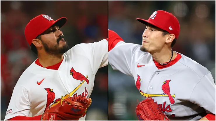 JoJo Romero and Riley O'Brien of St. Louis Cardinals.