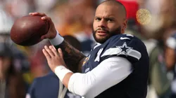 Dak Prescott #4 of the Dallas Cowboys.