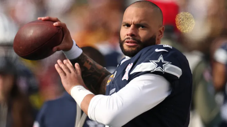 Dak Prescott #4 of the Dallas Cowboys.