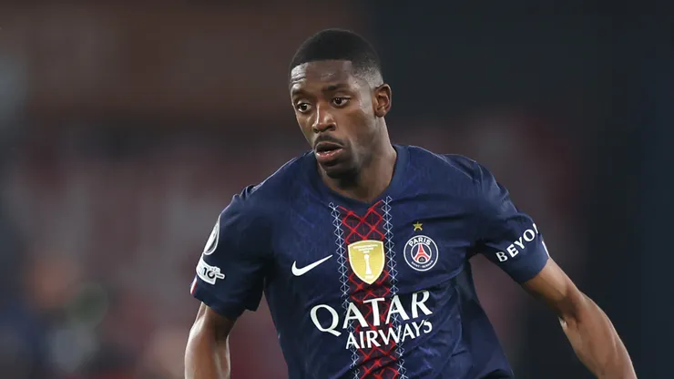 Ousmane Dembele of PSG.