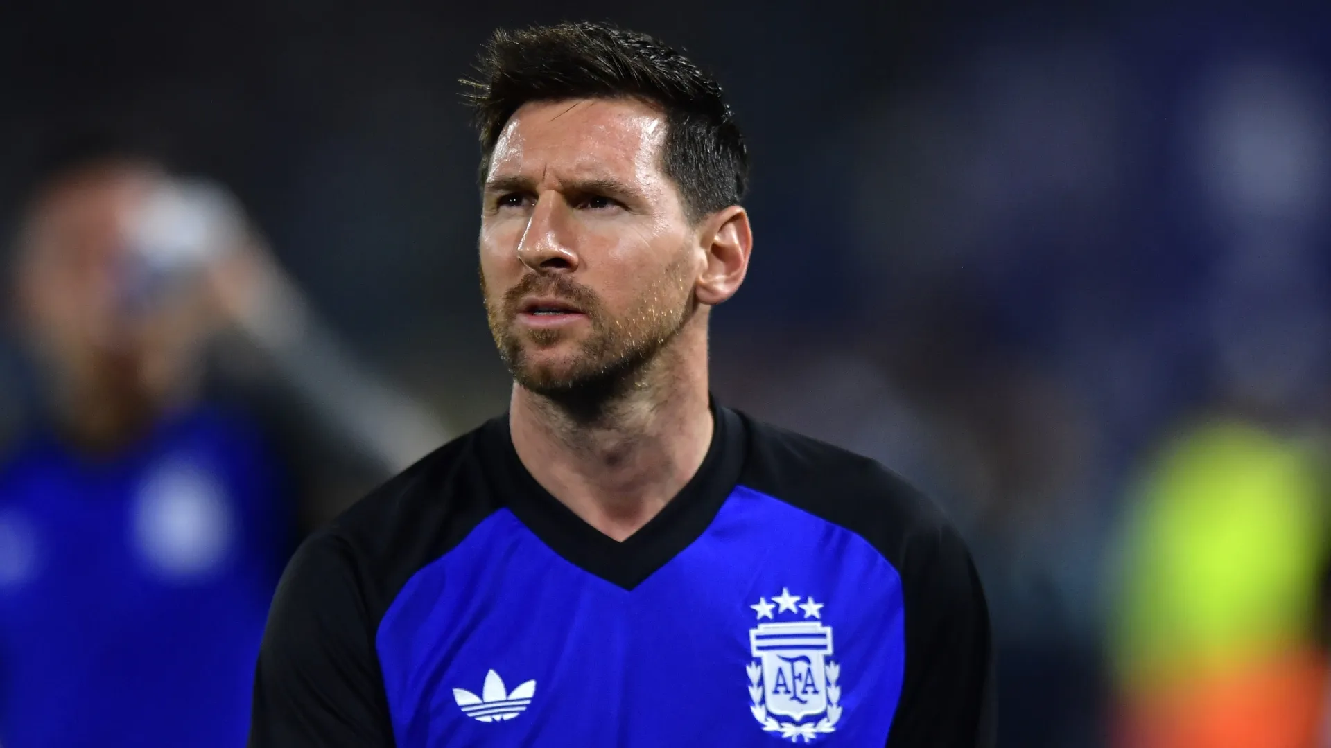 Lionel Messi of Argentina