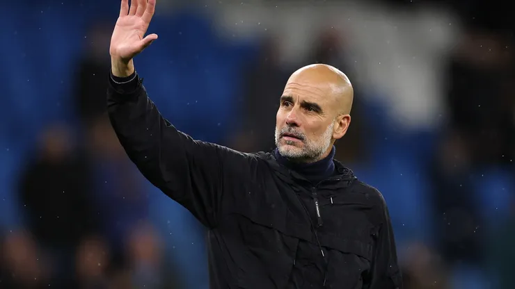 Pep Guardiola, Manager of Manchester City.