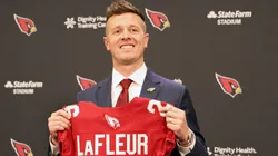 Arizona Cardinals head coach Mike LaFleur