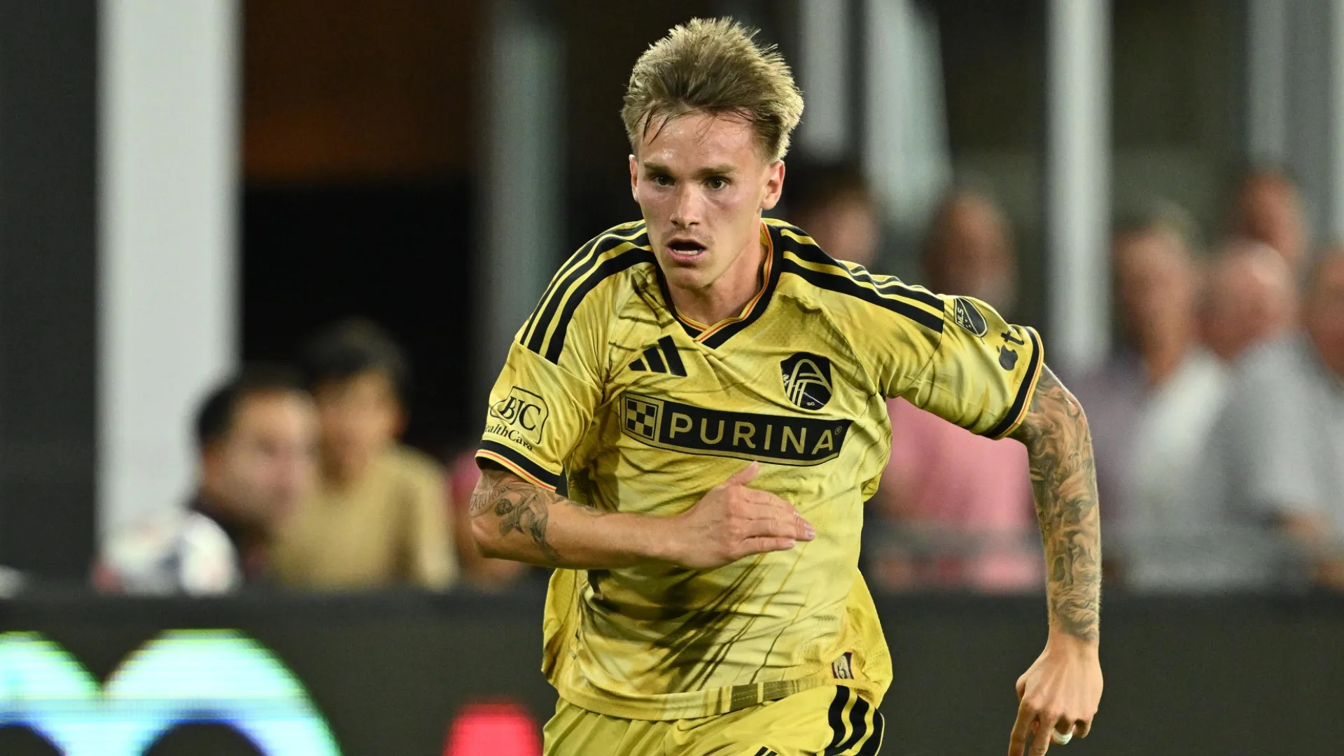 Conrad Wallem of St. Louis City SC – Jamie Sabau/Getty Images