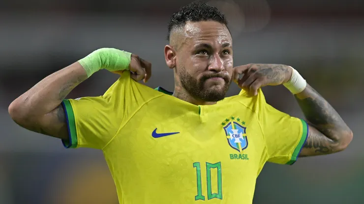 Neymar Jr. of Brazil.