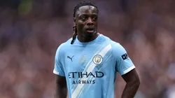 Jeremy Doku of Manchester City during the Emirates FA Cup Final match