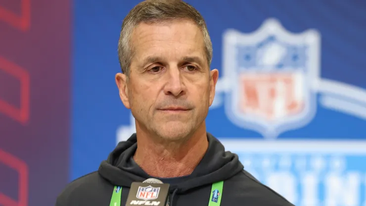 Head coach John Harbaugh.