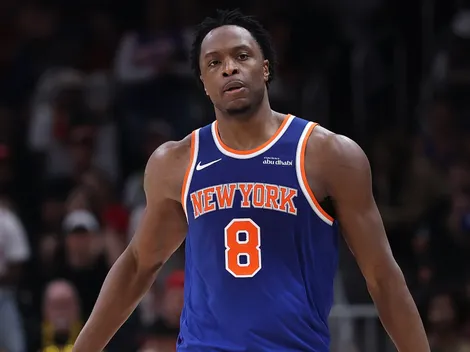 Is OG Anunoby playing today for NY Knicks vs Cavs?