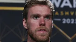 Connor McDavid of the Edmonton Oilers at the Bridgestone Arena.