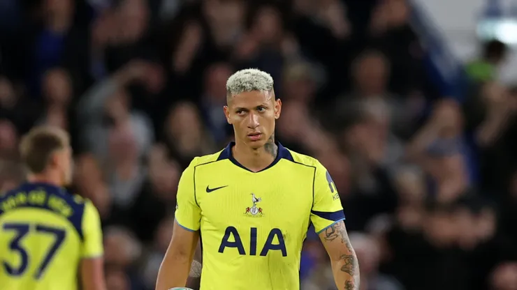 Richarlison during Chelsea vs. Tottenham at Stamford Bridge.