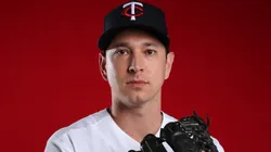Matt Bowman #51 of the Twins poses for a photo during Spring Training.